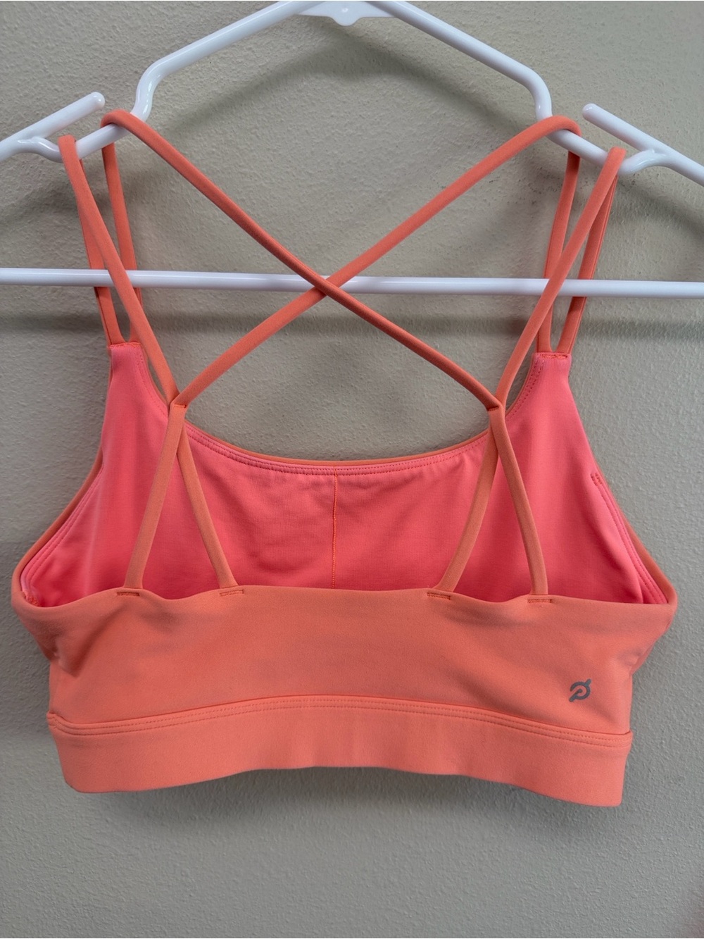 Peloton Peach Sports Bra SzS - Picture 2 of 4